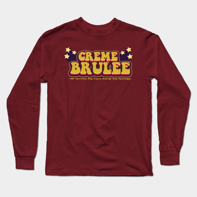 Creme Brulee Long Sleeve T-Shirt by Meta Cortex